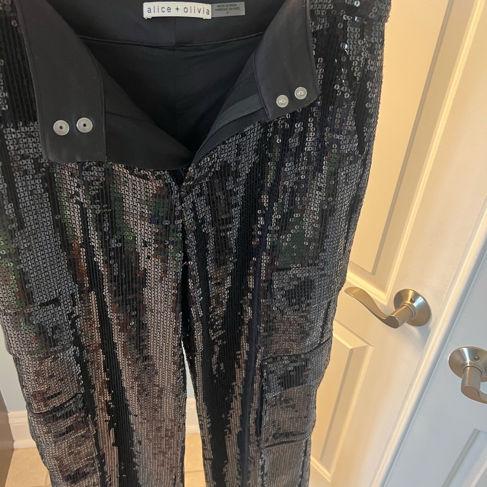 Alice + Olivia Sequin Pants